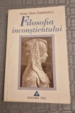 Filosofia inconstientului Vasile Dem Zamfirescu cu autograf