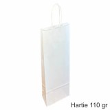 Cumpara ieftin Pungi hartie ALBE - 1 sticla vin, 14x39x8 cm, set 30 buc