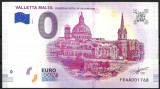 ! 0 EURO SOUVENIR - MALTA , VALLETTA CAPITALA CULTURALA EUROPEANA - 2018.1 - UNC