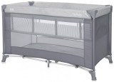 Patut pliabil Lorelli Torino, 2 nivele, Grey Striped Elements