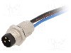 Conector M8, 3 pini, clasa etanseitate IP65, IP67, LAPP - 22260100