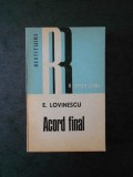 E. LOVINESCU - ACORD FINAL