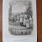 Gravura alb negru, Genie du Christianisme, Les fetes chretiennes Fete Dieu, Regation les Rois,1847