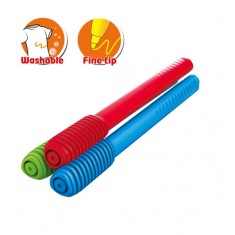 Set 12 carioci Capfix Connectible, triunghiulare,varf subtire