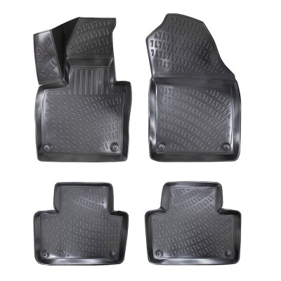 Set Covorase Auto Cauciuc Umbrella Pentru Volvo Xc-90 II Plug-In Hybrid 2015-2023 foto