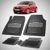 Cumpara ieftin Covorase Skoda Fabia III Compatibile Hatchback 2014-2021 | Silver