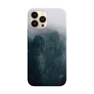 Husa compatibila cu Apple iPhone 14 model Huangshan mountain, Silicon, TPU, Viceversa foto