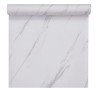 Set 3 X Folie Autocolant Marmura Alba 60 x 200 cm, Autoadeziv, Rezistent, pentru Mobila, tip Rola