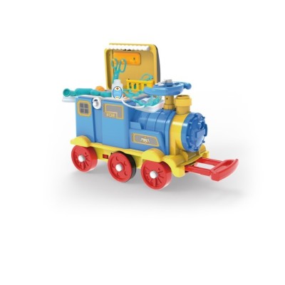 Jucarie locomotiva cu telecomanda si set prim ajutor foto