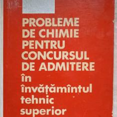 PROBLEME DE CHIMIE PENTRU CONCURSUL DE ADMITERE IN INVATAMANTUL TEHNIC SUPERIOR-V.T. MARCULETIU, FL. POPESCU, I.