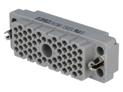 Conector Dreptunghiular Soclu Hermofrodit Policarbonat foto