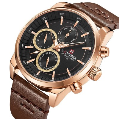 Ceas barbatesc Naviforce Afisare data Quartz foto