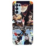 Husa compatibila cu Oppo A72 4G model Black Clover, Silicon, TPU, Viceversa, Transparent, Carcasa