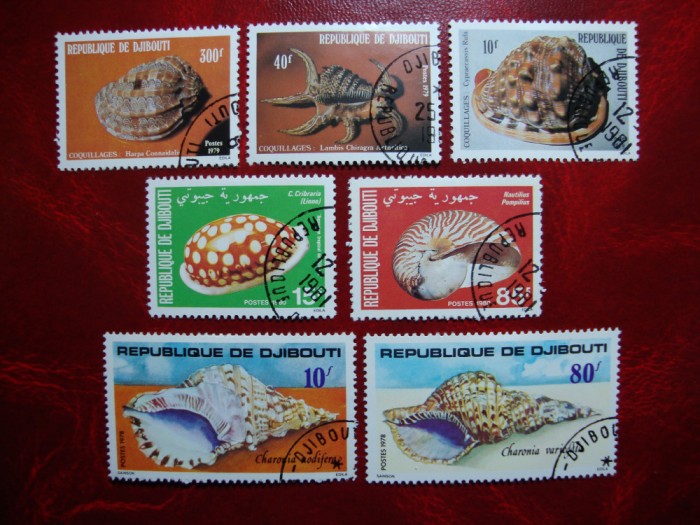 DJIBOUTI SCOICI 1978/79/80 - 3 SERII