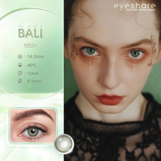 Lentile de contact colorate diverse modele cosplay - Bali green (verzi)