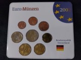 Set Euro Germania 2002 UNC, Colectie Numismatica - Monede Euro Germania, Set Monede Germania