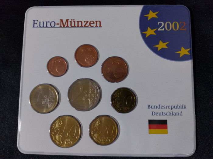 Euro set - Germania 2002 , UNC