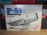 Cumpara ieftin LARRY DAVIS : P - 51 MUSTANG IN ACTION , ILLUSTRATED BY DON GREER , 1981 *