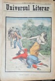 Revista Universul Literar nr.30/1898 pe coperta O rapire cu arcanul