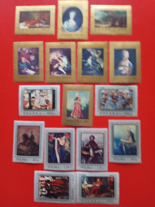 POLONIA, PICTURI - 2 SERII COMPLETE MNH