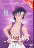 DVD animatie: Aladdin ( Disney clasic; dublat romana - vezi descriere )