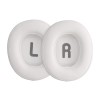 Set 2 Earpads kwmobile pentru JBL Tune 700BT /Tune 750BT/Tune 750BTNC, Piele ecologica, Alb, 59040.02