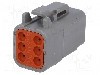 Conector auto, DTM, 6 pini, DEUTSCH - DTM06-6S