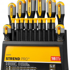 Set de șurubelnițe Strend Pro SDX72-118, 18 piese, Torx + plat + Phillips