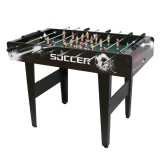Masa de fotbal cu picioare negre, 119x61x81 cm, din lemn, CMCLASS