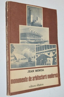 Jean Monda - Monumente de arhitectura moderna foto