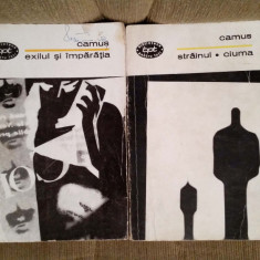 CIUMA/STRAINUL/EXILUL SI IMPARATIA-ALBERT CAMUS (2 VOL)