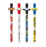 Cumpara ieftin Set 4 pixuri Strigo, cerneala cu stergere, Masini