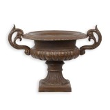 Amfora din fonta antik brown pentru gradina MB-51