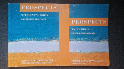 PROSPECTS STUDENT&amp;#039;S BOOK UPPER-INTERMEDIATE + WORKBOOK foto