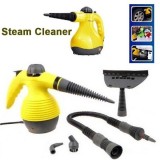 Aparat Curatat cu Aburi 1000W Steam Cleaner DF-A001 As Seen On TV, 250ml, Geamuri, Haine, Tapiterie, Rosu