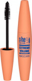 S-he colour&amp;style Just extreme mascara volum Waterproof Nr. 170/004, 12 ml, She Colour&amp;Style