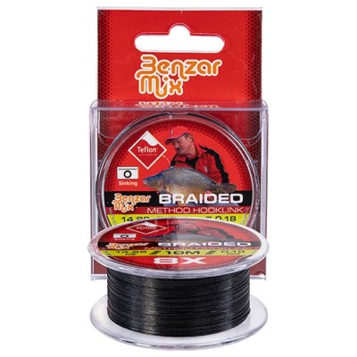 Fir Textil Benzar Braided Method Hooklink 10M, 0.18mm, 14.26kg foto