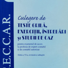 Culegere De Teste Grila, Exercitii, Intrebari Si Studii De Ca - Colectiv ,556504
