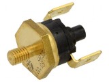 Termostat NC 110&deg;C 16A 250VAC cu terminali 6,3mm &plusmn;5&deg;C