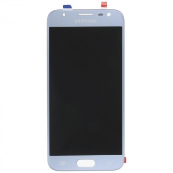 Samsung Galaxy J3 2017 (SM-J330F) Modul display LCD + Digitizer albastru argintiu GH96-10992A foto