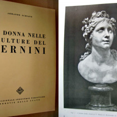 B635-I- I-Album vechi Femeia in sculptura lui Bernini 1942. Editie italiana.