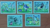 AUSTRIA-(1990-2006)-''SPORT-FOTBAL''-Aspecte din joc-lot-5 val.MNH-Nestampilat-vezi-Scan