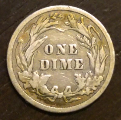 Moneda SUA - 1 Dime 1907 - Argint foto