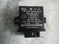 Modul reglare faruri Audi A8 An 2004 2005 2006 2007 2008 2009 cod 4E0907357 foto