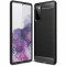 Husa TPU OEM Carbon pentru Samsung Galaxy Note 20 N980 / Samsung Galaxy Note 20 5G N981, Neagra