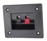 Conector dreptunghiular pentru difuzoare 2 contacte 1 difuzor montare pe panou GNI0239, Oem