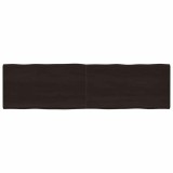 Blat masa vidaXL 220x60 Stejar Masiv Maro, Margine Organica, Lemn Tratata, Universal