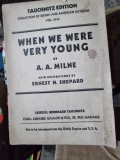 When we were very young - A. A. Milne