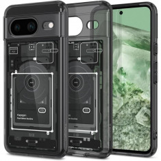 Husa Spigen Ultra Hybrid pentru Google Pixel 8 Negru