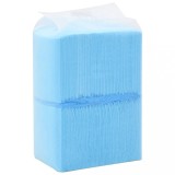 vidaXL Covorașe Igienice C&acirc;ini 100 buc, 45x33 cm, Absorbante, Anti-Umiditate, Strat Protectie Podea, Albastre/Albe